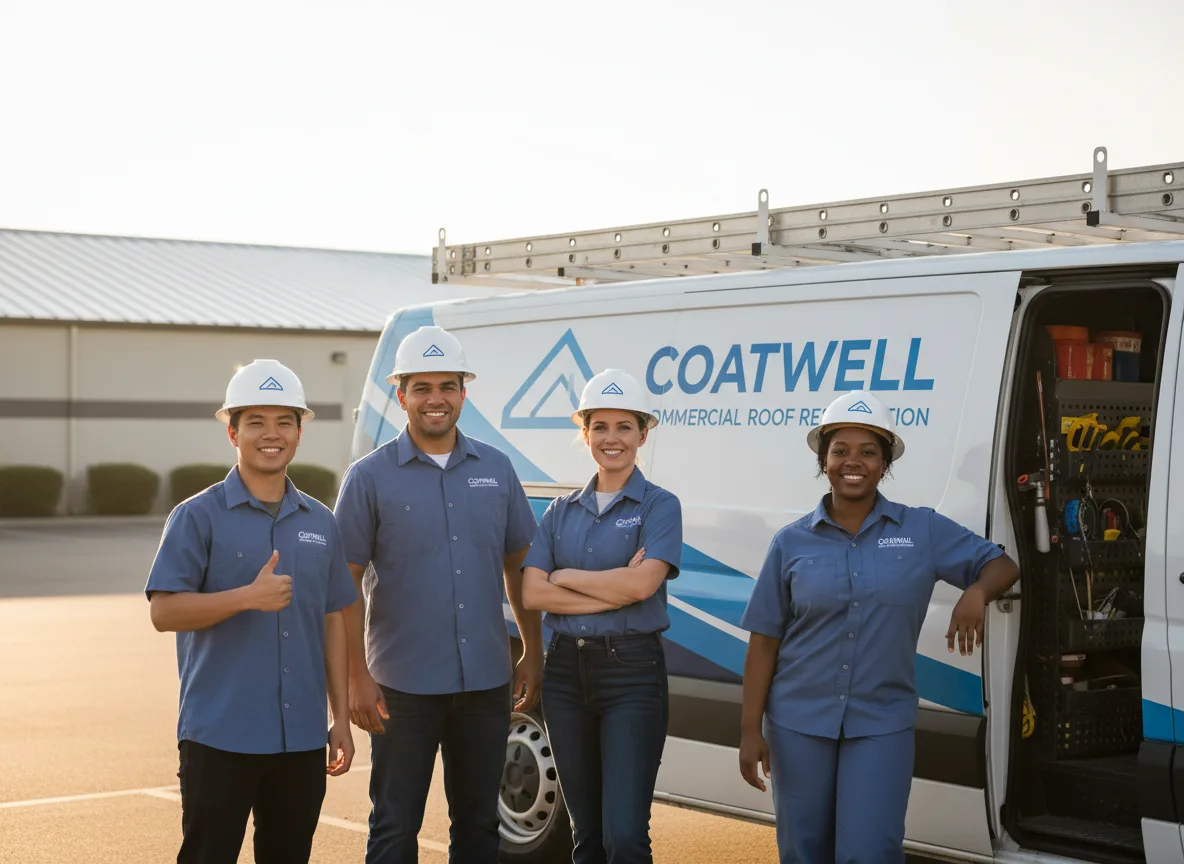 Commercial roof coating company in Hallettsville, TX